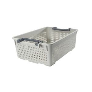 손잡이 적층형 바스켓 멀티 보관함 수납바구니 리빙박스 (소)