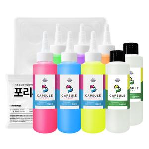 [SNOWKIDS] 신기하고 재미있는 팡팡캡슐만들기 KIT 140ml 6색세트