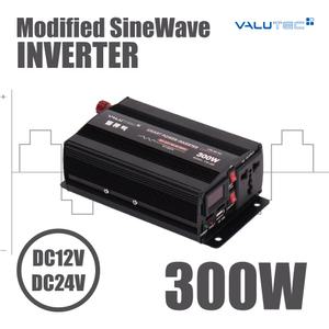 캠핑 차박 낚시 필수품 벨류텍 300W 유사정현파 차량용 인버터 VIM-300W 220V