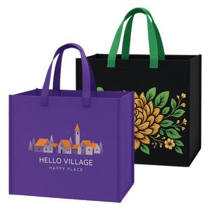 (인쇄가능)대형 타포린백 타포린가방 쇼핑백(가로)41cm x (세로)36cm x (폭)24cm