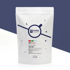 커피세상 블렌드원두 레귤러 블렌드 1kg 고소한맛