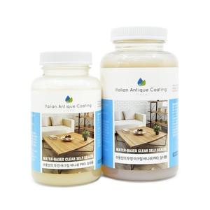 실카 엔틱 바니쉬 프로 (250ml) 수용성 바니쉬 방수 코팅 마감 가구 목재용 실내