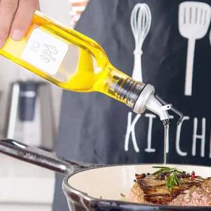 원터치 오일병 뚜껑 마개 참기름 병 기름병 오일 푸어러 캡 10개