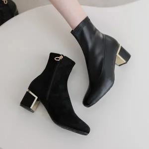 [분홍코끼리] 무중력깔창) 레어템 몰드창 삭스 앵클부츠(5cm)