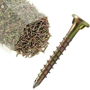 목재용 직결피스 평두머리 3.8X38 1봉지 싱크대 씽크대 가구용 기리 목공 나사 나사못 고정