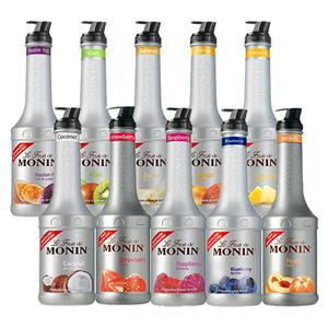 모닌 퓨레 1L 모음/딸기/스트로베리/망고/피치/코코넛/블루베리/파인애플/키위/라즈베리/바나나/패션후르츠