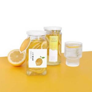 레몬청 선물 포장 키트 1세트 과일청 수제청만드는방법 패키지