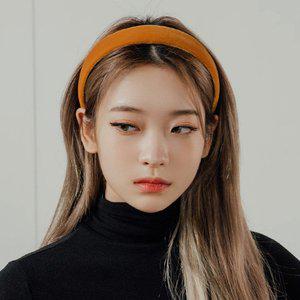 [수앤수]포슬리 벨벳 헤어밴드 머리띠 (21HB018)