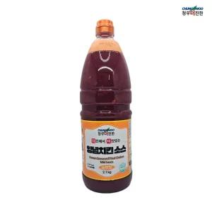 청우 더진한 양념치킨소스 순한맛 2.1k