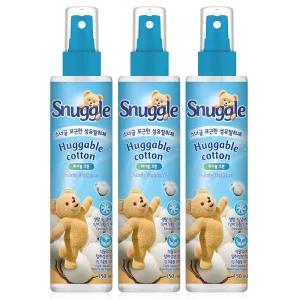 스너글 섬유탈취제 섬유향수 허거블 시트러스 블루밍 150ML 3개