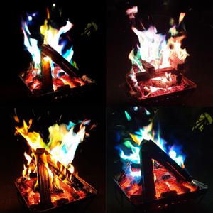 마법불꽃 25g 50개  한박스 매직파이어 오로라가루 불멍 오로라 마법가루 도깨비불