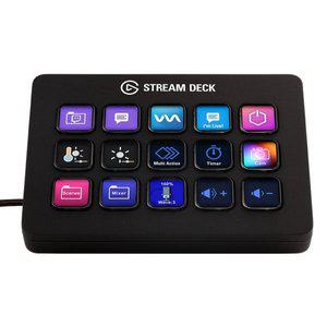 [에스투씨엔아이]엘가토 ELGATO Stream Deck MK.2 영상 방송 편집 장치(15버튼)