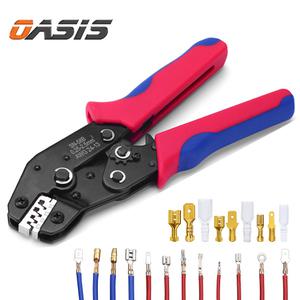 신주 납작단자 전문용 압착기 터미널압착기 납작 평단자 신주터미널