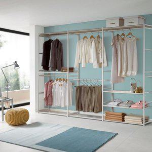 [휴센]프리미엄 2810  드레스룸 기본형 ( 튼튼드레스룸/옷장/행거)