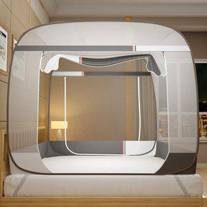 [기타]원터치 침대 사각모기장 커트라인 M2-C