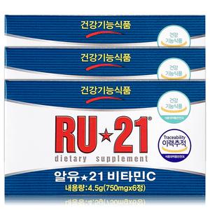 RU21 알유 6정 x 3개