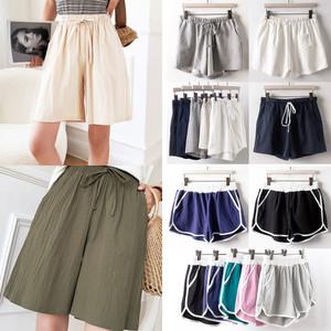 여성 빅사이즈 반바지 면 데일리 아이스 쿨 린넨 3부 4부 5부 핫 팬츠 여자 썸머 여름 신상 모음
