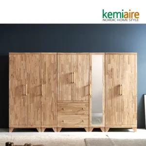 베이크 참죽나무원목 장롱옷장세트 KFR-410