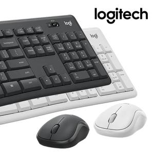 로지텍 코리아 정품 사일런트 멀티 미디어키 무소음 무선 키보드 마우스 세트 합본 콤보 MK295