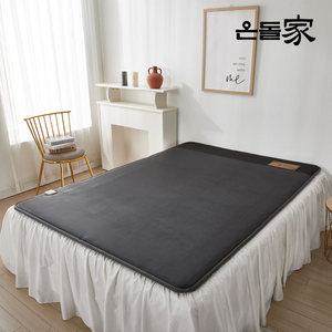 온돌가 전기매트 프리미엄 다크그레이 더블 전체난방 140x200 전기장판 온수매트