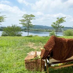 [대구백화점] [소브라노]캠핑 핸드메이드 꽈배기니트 판초망토(BJ-003CP)