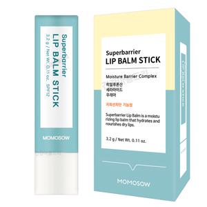 자외선차단 모모쏘우 슈퍼배리어 립밤 스틱 1개 (식물성오일 보습 각질 립 케어)