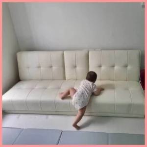 브리즈 3인 소파베드 컵홀더형 쇼파침대 (방수이지클린 반려동물아이들 안