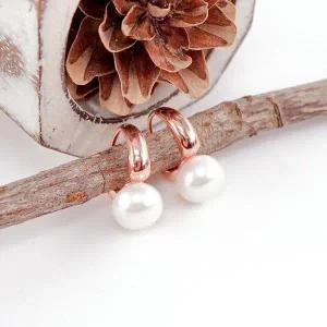 [오팔하우스]925Silver 담수 진주 원터치 귀걸이 OPHEE1584 (S8348828)