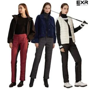 [EXR][EXR] 여성 퀼팅 패딩 팬츠 3종택1