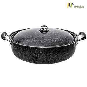 남선 국산 마블 튀김팬 65cm / 양수 튀김냄비 업소용 양수