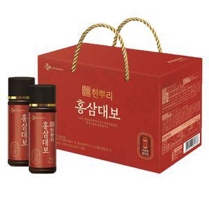 CJ 한뿌리 홍삼대보 100ml 20병 홍삼