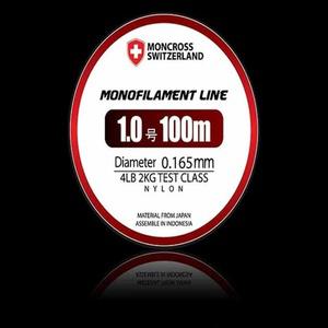 몽크로스 모노필라멘트 낚시줄 100M 민물 바다 루어 모노라인 나일론
