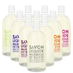 꽁빠니드프로방스 엑스트라퓨어 리퀴드 솝 리필 1000ml  10가지 향)