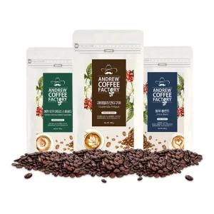앤드류커피팩토리 갓볶은 원두커피 500g 로스팅 홀빈 분쇄