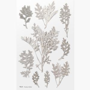 압화스티커 백묘국 팬시 다꾸 폰꾸 꽃 스티커 책갈피 북마크 꾸미기 재료