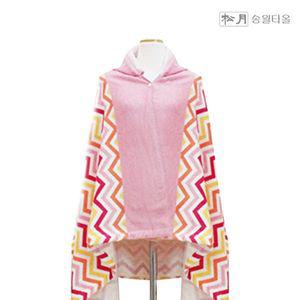 [NS홈쇼핑]송월 코랄 후드 비치가운 판초타올 성인용[33054210]