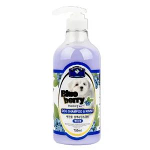 뉴 벨버드 블루베리 샴푸린스 겸용 (백모용) 750ml/애견샴푸,애견미용용품