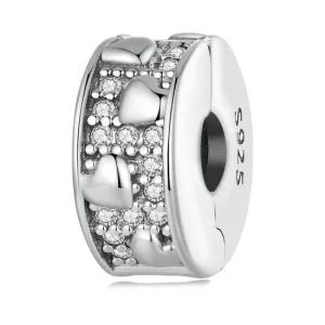 판도라팔찌 스파클링 하트 클립 호환 참