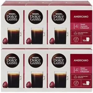 네스카페 돌체구스토 캡슐 커피 아메리카노 16입 6박스