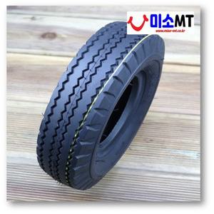 12인치 4.10/3.50-5 44R패턴 타이어 (튜브 : 추가구성) 전동휠체어 전동스쿠터 검정색