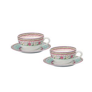 한국도자기 본차이나 보헤미안 라떼 커피잔 4P 홍차 찻잔