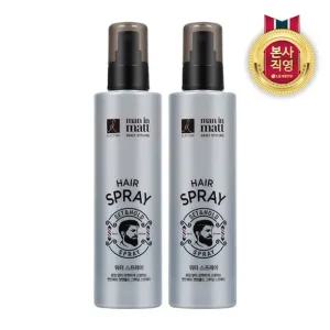 엘라스틴 맨인매트 셋앤홀드 스프레이 200ml x 2개
