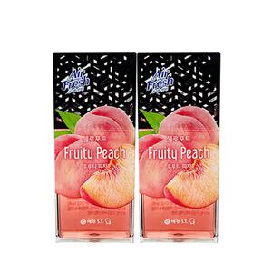 에어후레쉬 젤로포트 후루티 피치 방향제 120g x2개