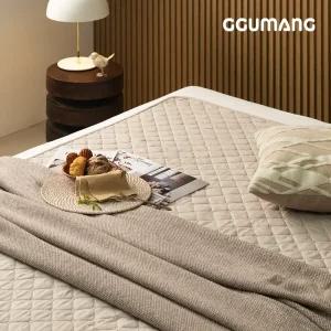 꾸망 전자파안심 전기요 캠핑 워셔블 전기장판 싱글 GMED-001