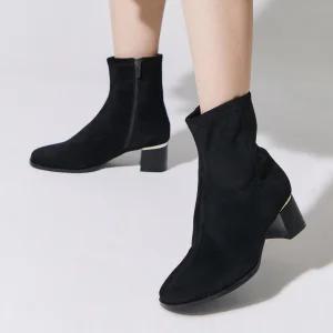 엠.무크 바넷 스판기모부츠 세무블랙 516323616IA