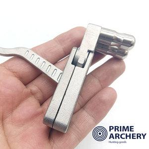 새총 방아쇠 트리거 전문가용 새총 만들기 야외 스틸 저격 슬링샷 릴리즈