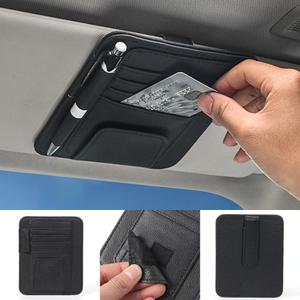 썬 바이저 카드 포켓 자동차 지갑 차량용 포캣 주차권 수납