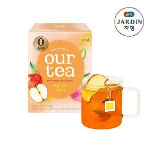 [쟈뎅][정상가 10200원] 아워티 제로칼로리 애플 피치 우롱티 8p