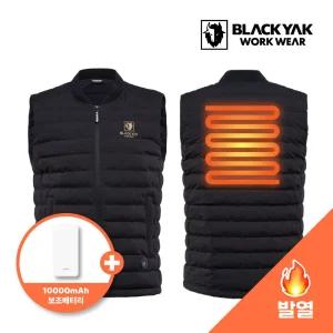 블랙야크 S-발열조끼 배터리포함 온열조끼 방한조끼 열선조끼 동계 겨울 아웃도어 캠핑 등산 골프 USB