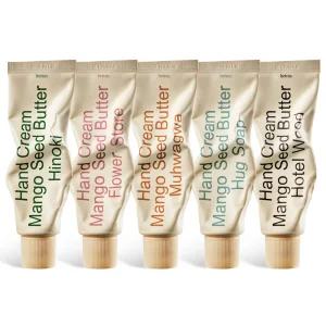 헤트라스 퍼퓸 실키 촉감 핸드크림 50ml 5개입 선물세트